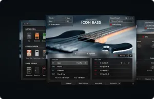 传奇电贝司采样音色库-Native Instruments Session Bassist Icon Bass Kontakt