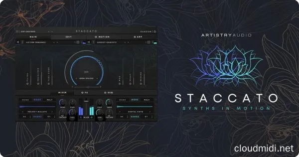 电子合成音色库-Artistry Audio Staccato Kontakt :-1 电子合成音色库-Artistry Audio Staccato Kontakt :-1