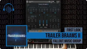 电影预告片合成音色库-Fallout Music Group Trailer Braams II Kontakt