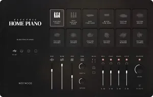 复古电钢琴音色库-Westwood Instruments Electric Home Piano Kontakt