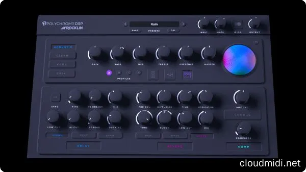 吉他放大器和效果踏板插件-Polychrome DSP McRocklin Suite v1.1.2 SEnki-win :-1 吉他放大器和效果踏板插件-Polychrome DSP McRocklin Suite v1.1.2 SEnki-win :-1