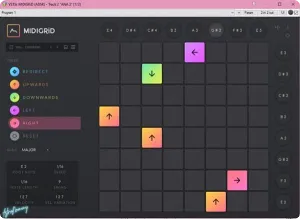 生成型MIDI音序器-ADSR Sounds MiDiGrid v1.0.0 Mocha-win