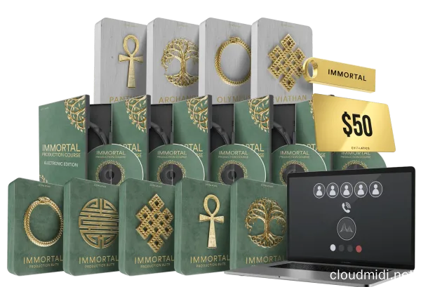 电音嘻哈综合采样包20合1套装-Cymatics Immortal Production Suite WAV MIDI :-1 电音嘻哈综合采样包20合1套装-Cymatics Immortal Production Suite WAV MIDI :-1