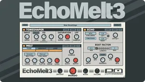 多功能效果器插件-Psychic Modulation EchoMelt3 v3.2 Ohsie WiN-MAC