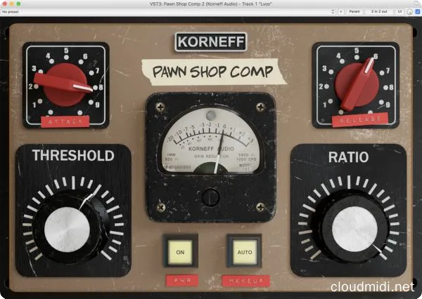 多功能压缩效果器-Korneff Audio Pawn Shop Comp v2.2.1-win :-1 多功能压缩效果器-Korneff Audio Pawn Shop Comp v2.2.1-win :-1