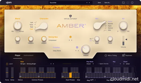 虚拟吉他手音源-uJAM Virtual Guitarists AMBER v2.1.1 VR WiN-MAC :-1 虚拟吉他手音源-uJAM Virtual Guitarists AMBER v2.1.1 VR WiN-MAC :-1
