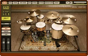 班尼·格莱博签名鼓音色库-GetGood Drums Benny Greb Signature Pack Kontakt