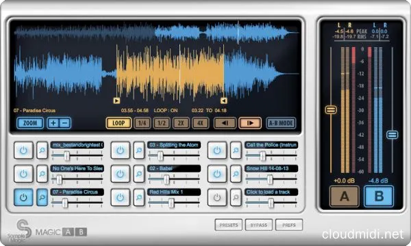 混音参考比较插件-Sample Magic Magic AB v2.1.2 R2R WiN-MAC :-1 混音参考比较插件-Sample Magic Magic AB v2.1.2 R2R WiN-MAC :-1