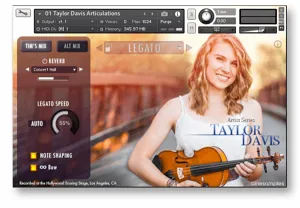 Cinesamples Taylor Davis Kontakt 泰勒·戴维斯独奏小提琴音源