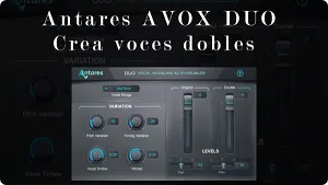 人声双音效果插件-Antares AVOX Duo v4.4.0 macOS