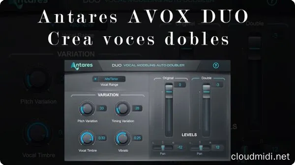 人声双音效果插件-Antares AVOX Duo v4.4.0 macOS :-1 人声双音效果插件-Antares AVOX Duo v4.4.0 macOS :-1