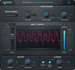 人声特殊设计插件-Antares AVOX Mutator v4.4.0 macOS