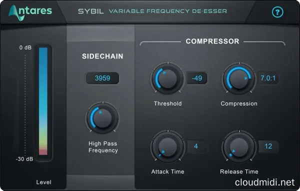 人声齿音消除器-Antares AVOX Sybil v4.4.0 macOS :-1 人声齿音消除器-Antares AVOX Sybil v4.4.0 macOS :-1