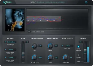 人声咽喉发声模拟插件-Antares AVOX Throat v4.4.0 macOS
