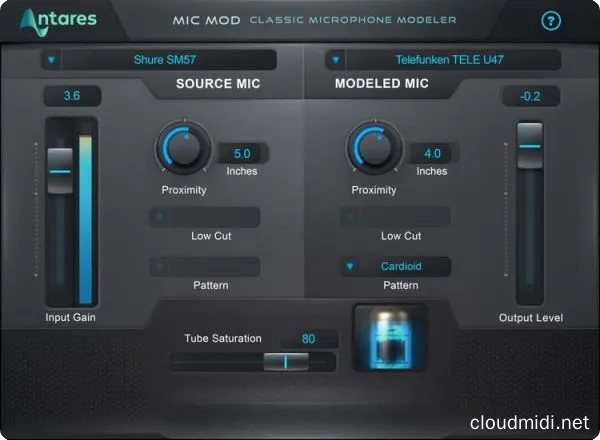 麦克风模型插件-Antares Mic Mod v4.4.0 macOS :-1 麦克风模型插件-Antares Mic Mod v4.4.0 macOS :-1
