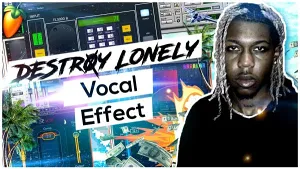 水果人声混音预设-Destroy Lonely Vocal Preset FST