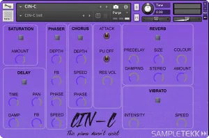 个性钢琴音色库-Sampletekk Cin-C Cinematic Grand Kontakt