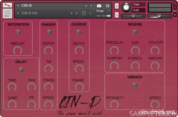 个性电钢琴音色库-Sampletekk Cin-D Analog Digital Electric Hybrid Piano Kontakt :-1 个性电钢琴音色库-Sampletekk Cin-D Analog Digital Electric Hybrid Piano Kontakt :-1