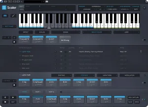 智能和弦音阶生成插件-Plugin Boutique Scaler 2 v2.9.1 R2R WiN-MAC