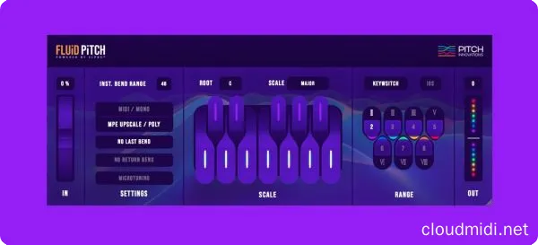 流体音调弯曲插件-Pitch Innovations Fluid Pitch v1.5.0 R2R-win :-1