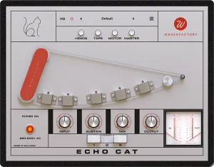 磁带回声模拟插件-Wavesfactory Echo Cat v1.0.2 R2R-win