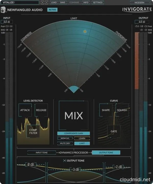 压缩/限制/过载效果器-Newfangled Audio Invigorate v1.2.6 R2R-win :-1 压缩/限制/过载效果器-Newfangled Audio Invigorate v1.2.6 R2R-win :-1