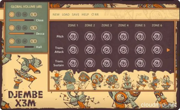 非洲手鼓音色库-Strezov Sampling Djembe X3M Kontakt :-1 非洲手鼓音色库-Strezov Sampling Djembe X3M Kontakt :-1