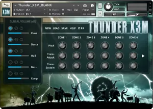 雷霆鼓音色库-Strezov Sampling Thunder X3M Kontakt