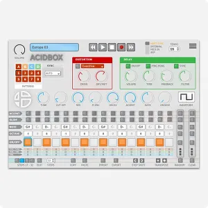 贝司合成器-Audio Blast AcidBox 2 R2R WIN-MAC-Linux