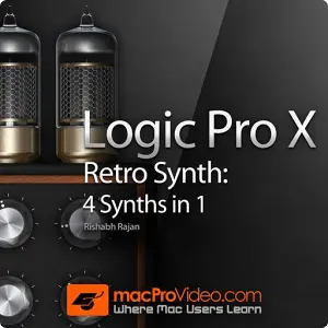 MacProVideo-Logic Pro X 203：4款复古合成器视频教程（英语）