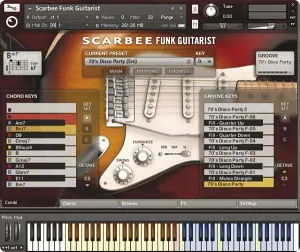 放克电吉他-Native Instruments Scarbee Funk Guitarist v1.2 Kontakt