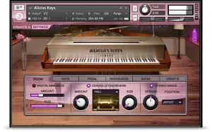 爱丽丝钢琴-Native Instruments Alicia’s Keys Kontakt