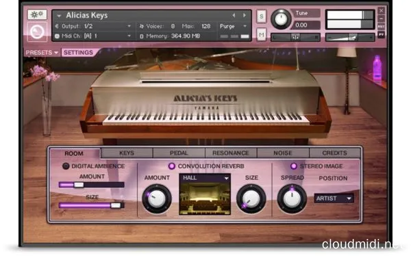 爱丽丝钢琴-Native Instruments Alicia's Keys Kontakt :-1 爱丽丝钢琴-Native Instruments Alicia's Keys Kontakt :-1