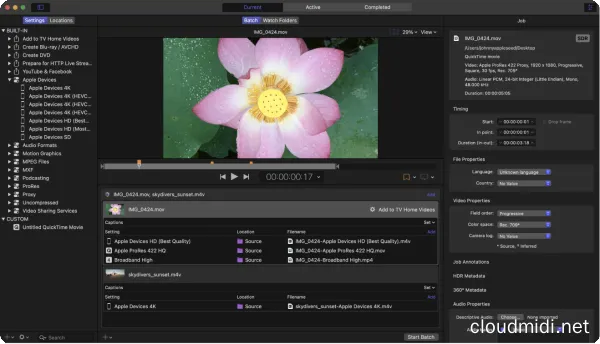 苹果视频转码软件-Apple Compressor 4.6.5 macOS TNT :-1 苹果视频转码软件-Apple Compressor 4.6.5 macOS TNT :-1