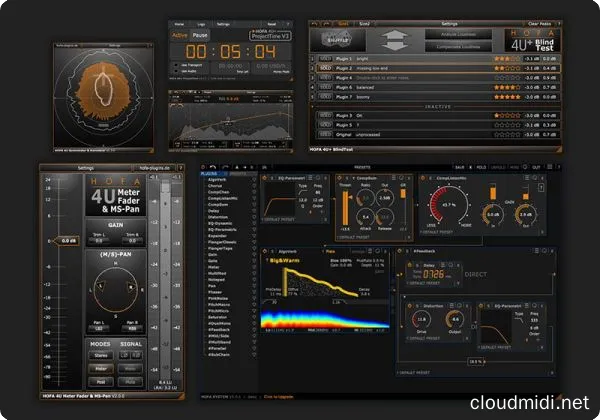 8个混音插件合集-HOFA Plugins Collection v2023.7 R2R-win :-1