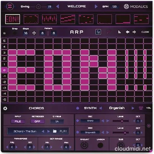 节奏旋律琶音器-Modalics EON-Arp v1.0.2 R2R-win :-1 节奏旋律琶音器-Modalics EON-Arp v1.0.2 R2R-win :-1