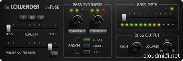 低音增强效果器-reFuse Software Lowender v1.5.1 R2R-win :-1 低音增强效果器-reFuse Software Lowender v1.5.1 R2R-win :-1
