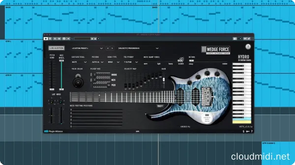 7 弦电吉他音源-Plugin Alliance WEDGE FORCE Hydro v1.0.1 R2R-win :-1 7 弦电吉他音源-Plugin Alliance WEDGE FORCE Hydro v1.0.1 R2R-win :-1