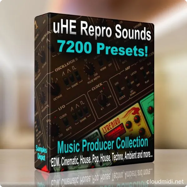 合成器预设合集-Samples Depot u-He Repro 7200 Presets Super Bundle :-1 合成器预设合集-Samples Depot u-He Repro 7200 Presets Super Bundle :-1