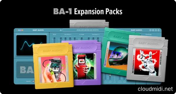 合成器预设套装-BABY Audio BA-1 Expansion Packs Bundle :-1 合成器预设套装-BABY Audio BA-1 Expansion Packs Bundle :-1