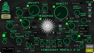 粒子效果器-KINDZAudio MentalV v2.3.1 WiN-MAC