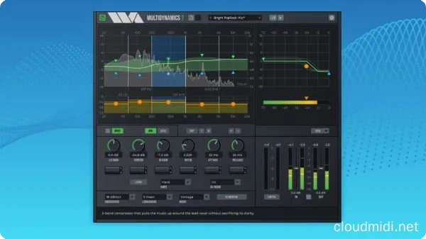 多频段动态处理器-Wave Arts MultiDynamics 7 v7.0.3 R2R-win :-1 多频段动态处理器-Wave Arts MultiDynamics 7 v7.0.3 R2R-win :-1