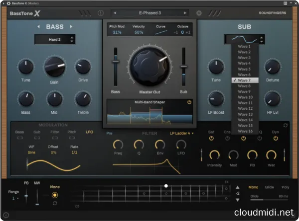 低音合成器-SoundFingers BassTone X v1.0.0 R2R-win :-1 低音合成器-SoundFingers BassTone X v1.0.0 R2R-win :-1