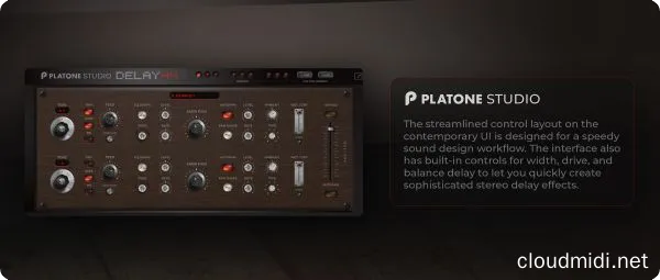延迟效果器-Platone Studio Delay 44 v1.0.0 R2R WIN-MAC :-1 延迟效果器-Platone Studio Delay 44 v1.0.0 R2R WIN-MAC :-1