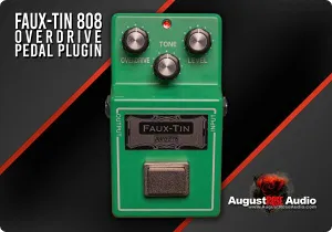 吉他过载踏板效果器-AugustRose Audio Faux-Tin 808 v1.2.0 R2R-win