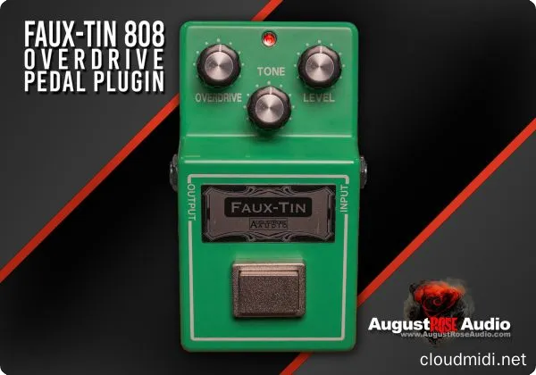 吉他过载效果器-AugustRose Audio Faux-Tin 808 v1.0.0 R2R-win :-1 吉他过载效果器-AugustRose Audio Faux-Tin 808 v1.0.0 R2R-win :-1