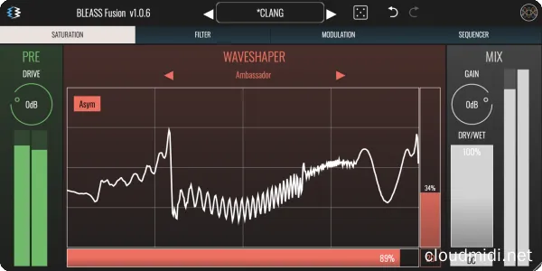 波塑形效果器-BLEASS Fusion v1.1.0 TC-win :-1 波塑形效果器-BLEASS Fusion v1.1.0 TC-win :-1