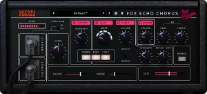 复古回声合唱插件-Safari Pedals Fox Echo Chorus WiN-MAC