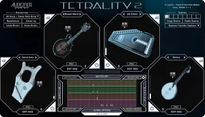 综合模式乐器音色库-Audiofier Tetrality 2 Kontakt