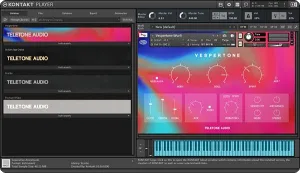 梦幻电钢琴音色库-Teletone Audio Vespertone KONTAKT